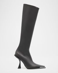 Dante Leather Knee-High Boots