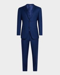 Men's Tonal Plaid Suit
