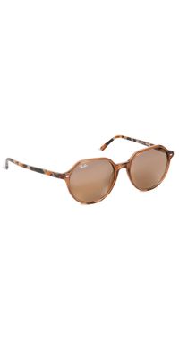 Ray-Ban Thalia Sunglasses Trans Brn/Light Brn Mirror Gld One Size