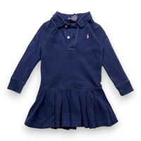 Polo Ralph Lauren - Seconde Main - Robe bébé bleu - 24 mois - Taille 24M - Bleu