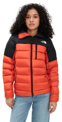 The North Face Kalix Down Hoodie Puffer Jacket Mars Dust/TNF Black XL