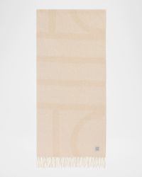 Monogram Alpaca-Blend Jacquard Scarf