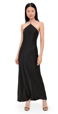 STAUD Cadence Dress Black 10