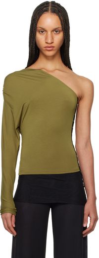 Miaou Green Katia Long Sleeve T-Shirt