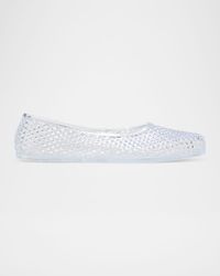 Iro Transparent Jelly Ballerina Flats