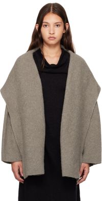Lauren Manoogian Gray Double Face Coat