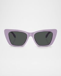 TY7216U Cat-Eye Acetate Sunglasses