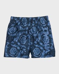 Boy's Barocco Swim Shorts, Size 8-14