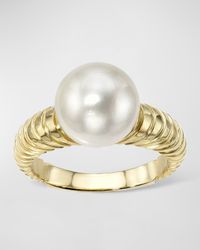 Classic South Sea Pearl Modern Love Ring