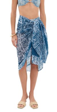 Palmacea Pareo Sarong Denim One Size