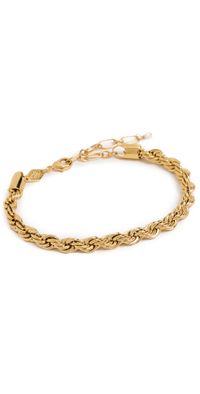 Anni Lu Golden Rope Bracelet Gold One Size