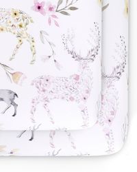 Fawn Jersey Standard Crib Sheet, 2 Pack
