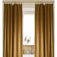 L'effet Papillon - Rideaux occultant et thermique - Taille 140x270 - Marron