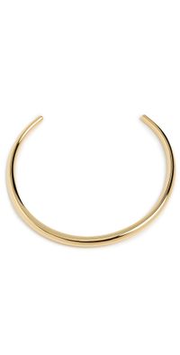 SHASHI Dominique Cuff Necklace Gold One Size