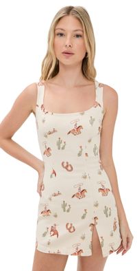 Bailey Rose Mini Dress Ecru XS