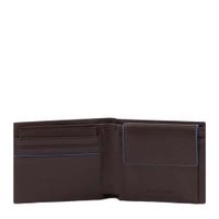 Piquadro - Portefeuille en cuir - Taille Unique - Marron