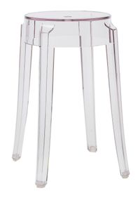 Kartell - Tabouret empilable - Taille Unique - Transparent