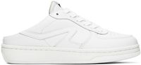 rag & bone Baskets de court de style mule rétro blanches