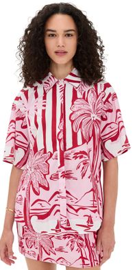 Seven Wonders Adelyn Shirt Tropez Pink L