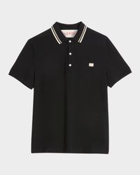 Men's VLogo Pique Polo Shirt