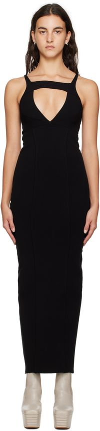 Rick Owens Black Sling Maxi Dress