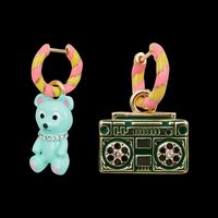 Essentiel Antwerp - Boucles d'oreilles percées - Taille Unique - Multicolore