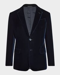 Men's Velvet Notch Lapel Dinner Jacket