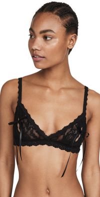 Hanky Panky After Midnight Open Bralette Red M