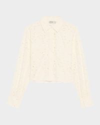 Penelope Embroidered Long-Sleeve Shirt