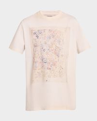 Journey Floral Print Crewneck T-Shirt