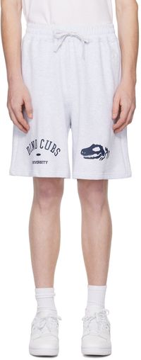 Kijun Short 'Dino Cubs' gris