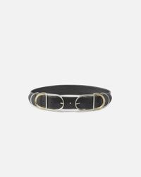 Pinko - Ceinture de 4 cm à multiples passants en métal - Taille 105 - Multicolore