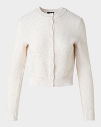 Micro Sequined Knit Cardigan