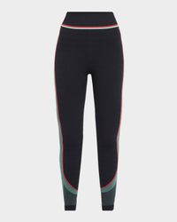 Check Jacquard Seamless Leggings