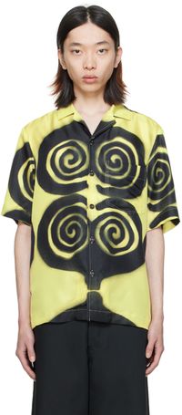 Nanushka Black & Yellow Bodil Shirt