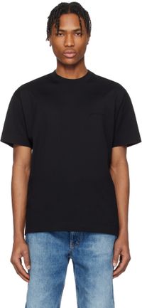 Givenchy Black 'Givenchy' Signature T-shirt