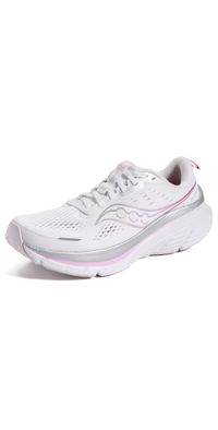 Saucony Guide 18 Sneakers White/Fuchsia 10
