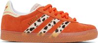 adidas Kids Little Kids Orange Gazelle Sneakers