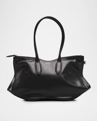 Manta Sculptural Nappa Leather Shoulder Bag