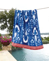 Vaya Indigo Blue Beach Towel