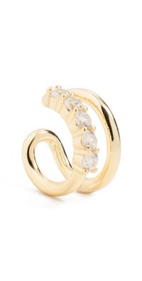 SHASHI Manchester Ear Cuff Gold One Size