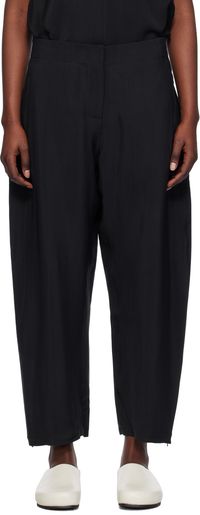 Studio Nicholson Pantalon Awe bleu marine