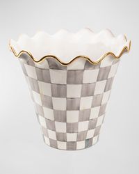 Sterling Check Jumbo Garden Pot