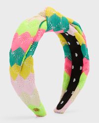 Veronica Shell Eyelet Headband