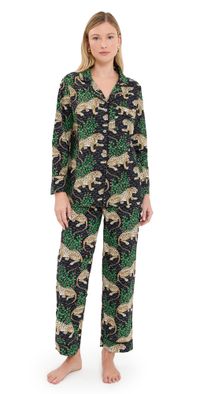 Printfresh Bagheera Long PJ Set Ink L