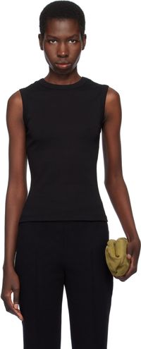 FLORE FLORE Black Esmé Tank Top