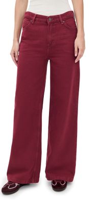 Free People Stride Jeans Syrah 30