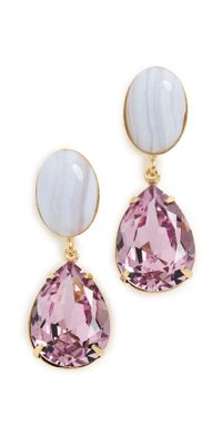Jennifer Behr Linette Earrings Agate One Size