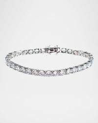 Round Cubic Zirconia Tennis Bracelet