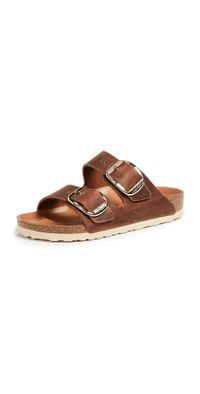 Birkenstock Arizona Big Buckle Sandals Antique Cognac 38
